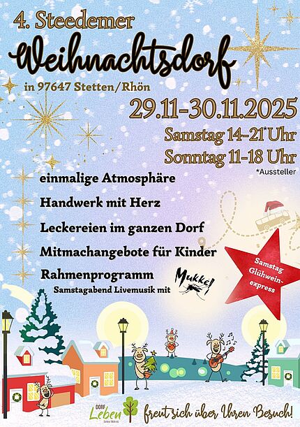 4. Steedemer Weihnachtsdorf (c) DorfLEBEN e.V.