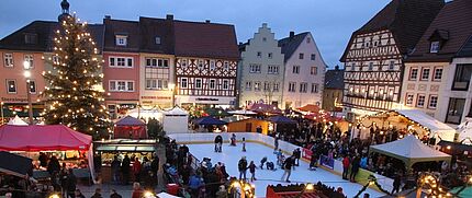 Mellrichstädter Weihnachtsmarkt (c) Petra Dietzbad
